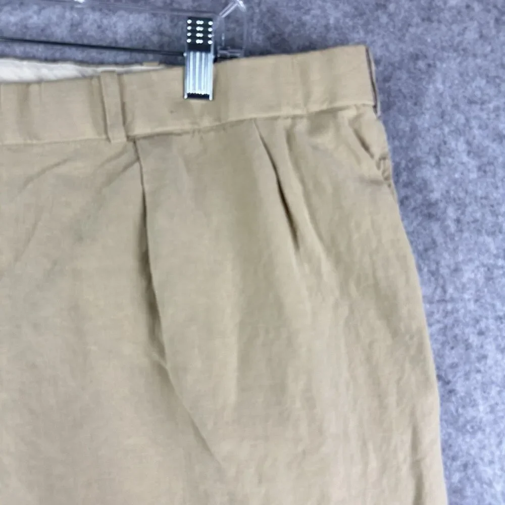 Polo Ralph Lauren Linen Silk Blend Pants Mens 48B Big Preppy Coastal Trouser*